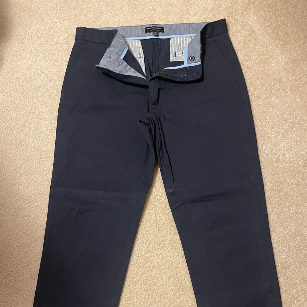 Banana Republic 33x32 navy chino
